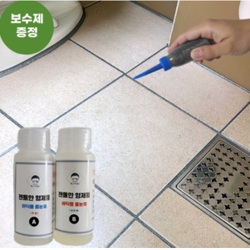젠틀한형제들 욕실 타일 줄눈 보수제 120g이미지입니다. 누르면 해당 게시물로 새창이동합니다.