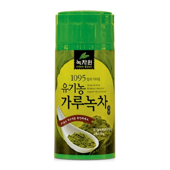 녹차원 유기농 가루녹차 50g (2개)