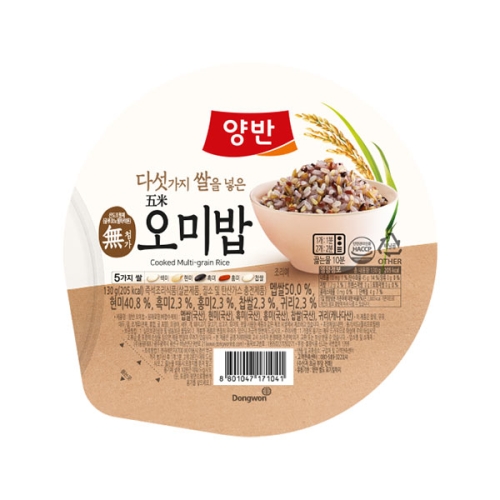 동원F&B 양반 오미밥 130g (1개)