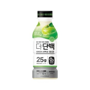 빙그레 더단백 워터 프로틴 청사과 400ml (4개)_이미지