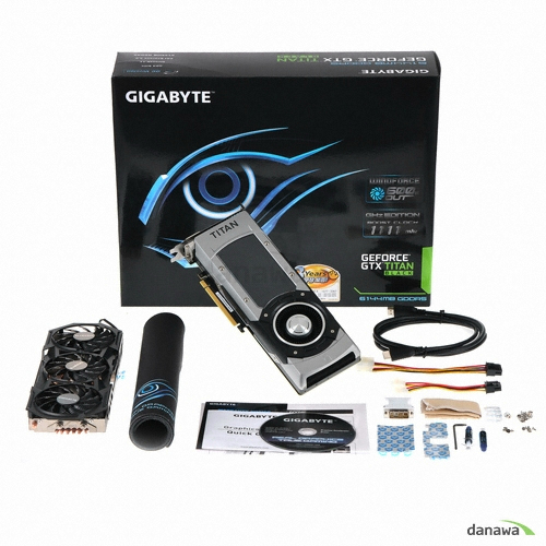 GIGABYTE ������ GTX Titan Black D5 6GB HYBRID