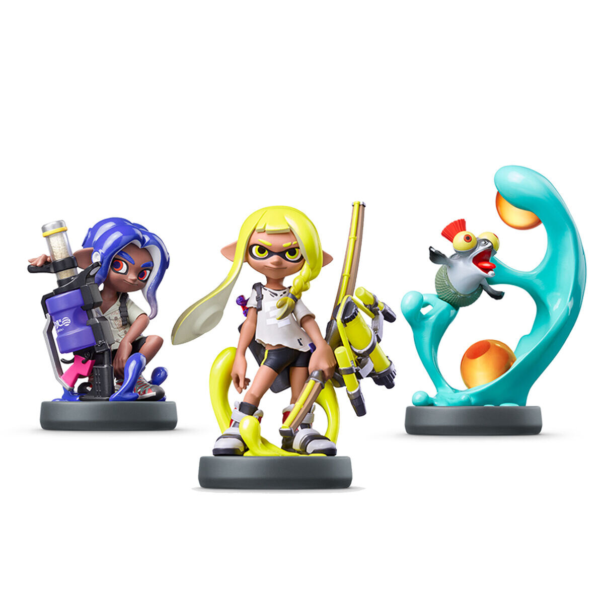 Nintendo 아미보 옥토링 + 잉클링 + 꼬마연어 스플래툰 시리즈
