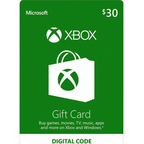 XBOX Live 기프트 카드 북미 30달러_이미지