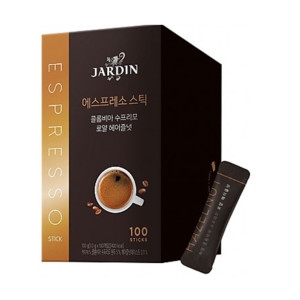 쟈뎅 에스프레소 스틱 콜롬비아 수프리모 로얄 헤이즐넛 100개입 (6개)_이미지