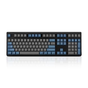 Topre REALFORCE R4 유무선 그레이 블루 한글