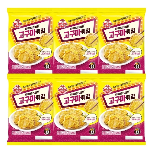 오뚜기 고구마튀김 300g (6개)_이미지