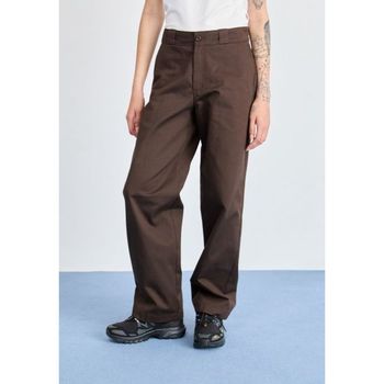 디키즈 247 LOOSE WORK PANT W Relaxed fit jeans dark brown 7513751