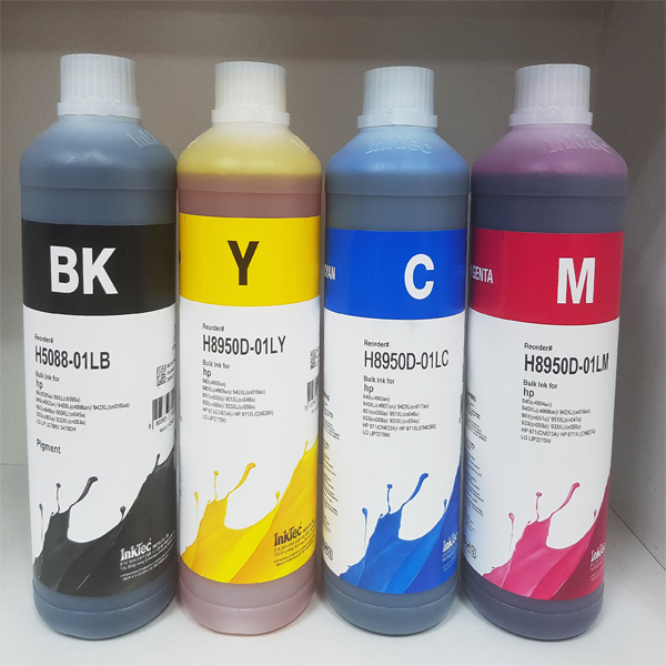 잉크테크 리필 H5088-01LB, H8950D-01LY, H8950D-01LC, H8950D-01LM 4색 세트_이미지
