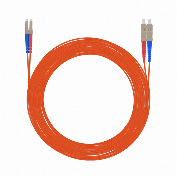 이지넷유비쿼터스 넥스트 LC-SC 멀티모드 광 패치코드 케이블 (NEXT-LS210MM, 10m)_이미지