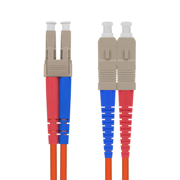 이지넷유비쿼터스 넥스트 LC-SC 멀티모드 광 패치코드 케이블 (NEXT-LS210MM, 10m)_이미지