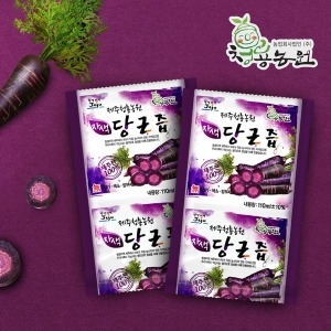 청룡농원 제주산 자색당근즙 110ml 75개입 [1개]