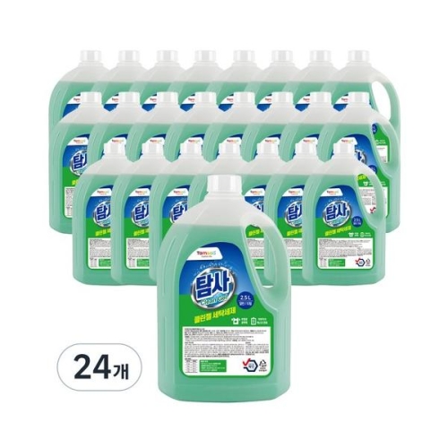 탐사 클린젤 세탁세제 2.5L (24개)_이미지