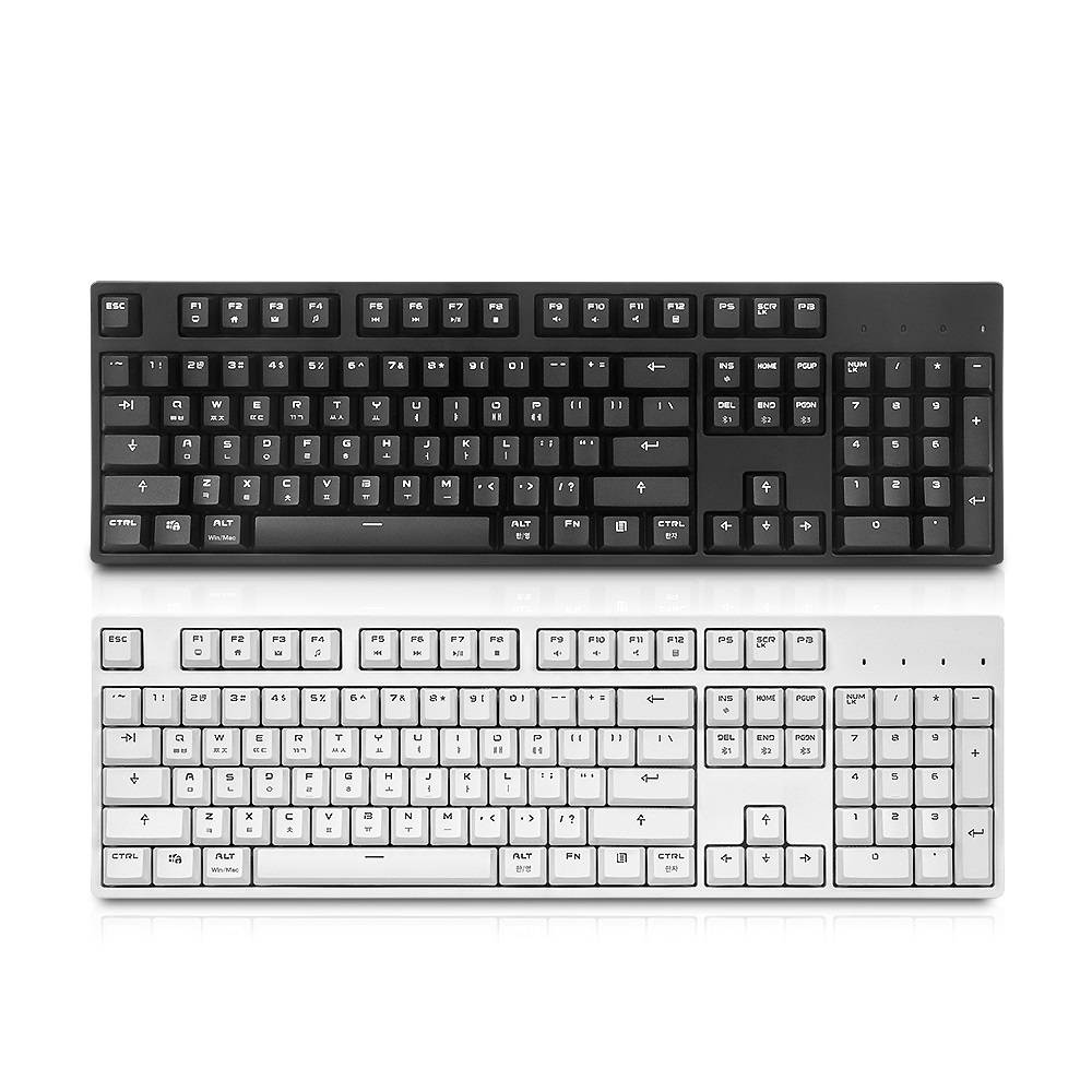 한성컴퓨터 GK787B OfficeMaster 블루투스 키보드 (화이트)_이미지