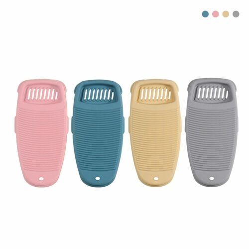 키밍 논슬립 세면대 빨래판 손빨래 애벌빨래 속옷세탁_이미지