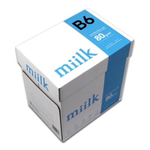 한국제지 밀크 복사용지 B6 80g (5,000매)