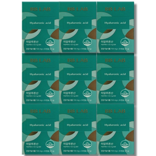 뉴트리원 비비랩 히알루론산 700mg 30캡슐 (9개)_이미지