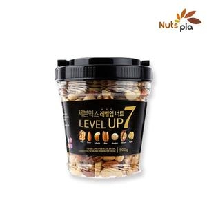 넛츠피아 세븐믹스 레벨업너트 용기형 500g (1개)_이미지