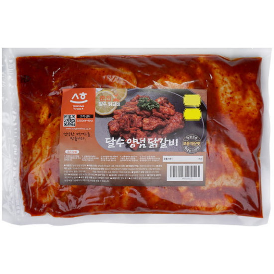 춘천 달수 양념 닭갈비 1kg