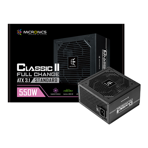 ����ũ�δн� Classic II Ǯü���� 550W 80PLUS���Ĵٵ� ATX3.1