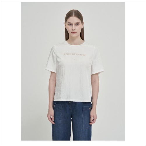 올리비아로렌 HC04 크링클 블라우스형 티셔츠 VVCAS5M3321_이미지