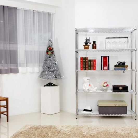 코랙코리아 5단 25파이 산업용 철제 수납 메탈랙 900x450 (180cm(높이))_이미지