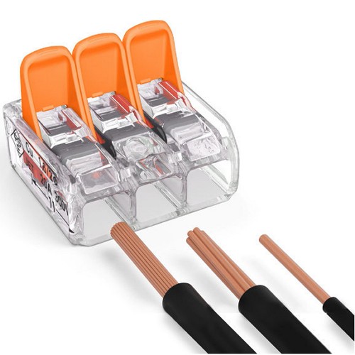 와고 전선커넥터 대용량 3폴 (30개)_이미지