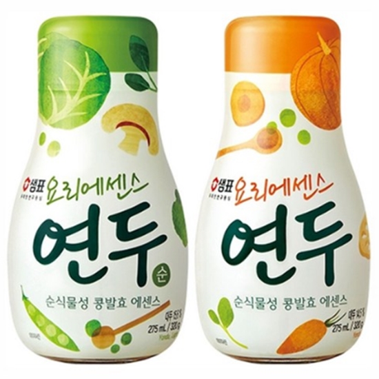 샘표식품 요리에센스 연두순 320g+연두 320g이미지입니다. 누르면 해당 게시물로 새창이동합니다.