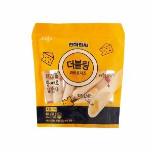 진주햄 천하장사 더블링 콰트로치즈 16개입 400g (2개)_이미지