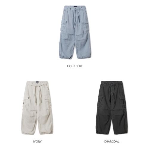 �̷��� �ľ��� Washing Cotton Cargo Pants WHTAF2323F