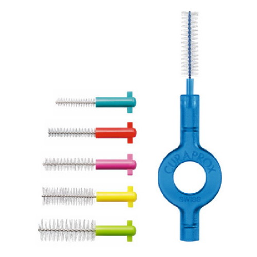 큐라덴 치간칫솔 CPS MIXED 5개 + 409 홀더