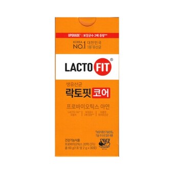 종근당건강 <b>락토</b><b>핏</b> 5X 생유산균 코어 2g 30포