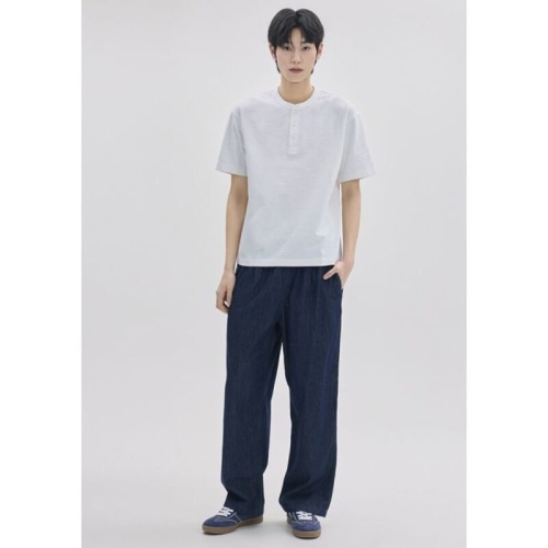 탑텐 남성 이지 와이드 데님 MSG5DP1906