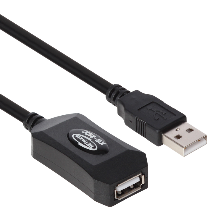 강원전자 NETmate KW-240C USB2.0 무전원 리피터 케이블
