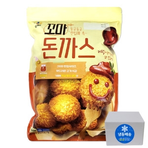 CJ제일제당 꼬마돈까스 1.4kg 한입쏙 돈까스 도시락반찬 코스트코 아이스박스_이미지