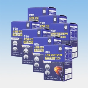 올바른 관절엔 소연골 뮤코다당단백 콘드로이친 1200 1000mg 60정 (7개)