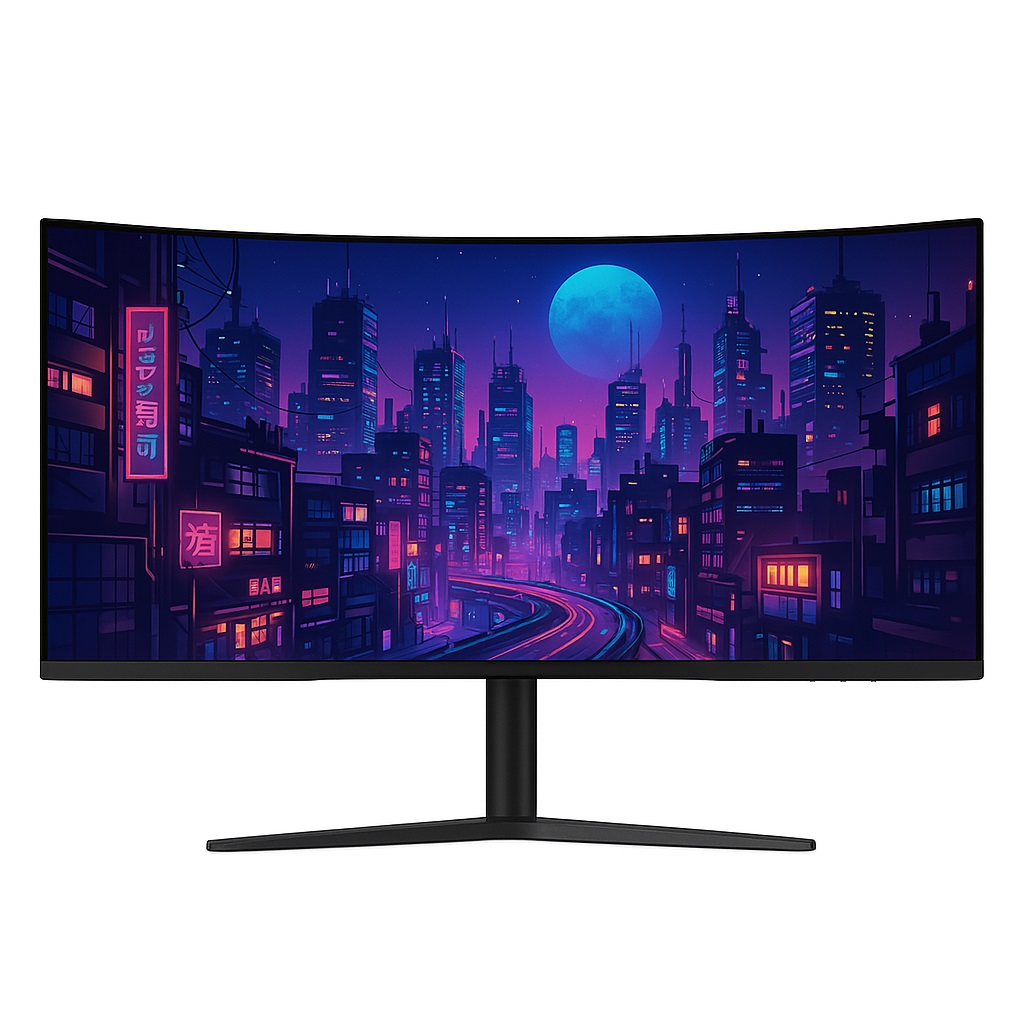 크로스오버 34LGD169N 나노IPS 165 TYPE-C PD 울트라게이밍 커브드 무결점_이미지