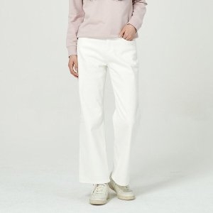 잠뱅이 여 아이보리 오비안밴드 세줄S/T 노말워싱 양모데님 TG-IV AN4DTG870