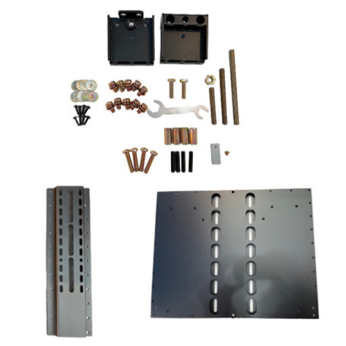 100인치 무타공 벽걸이TV 상부콘센트 거치대