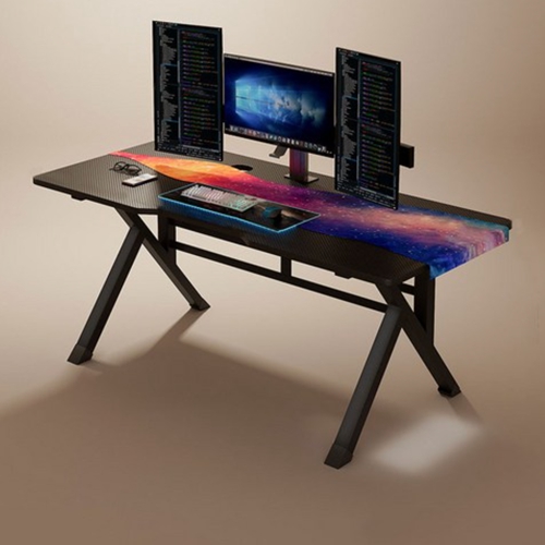 순잠 카본형 게이밍 책상