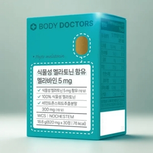 바디닥터스 식물성 멜라토닌 함유 멜라바인 30정 (6개)_이미지