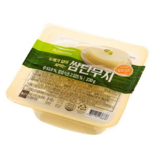 풀무원 쌈단무지 230g (1개)