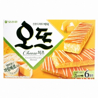 오리온 오뜨 치즈 6개입 144g