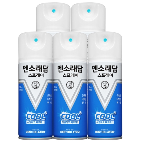 멘소래담 스프레이 파스 쿨 180ml+익스트림 180ml