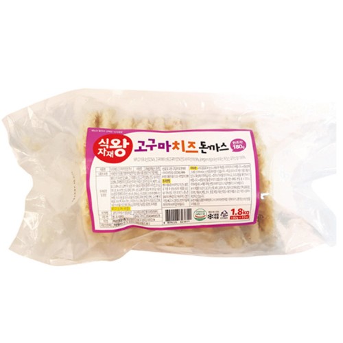 치즈 등심 돈까스 1.8kg 180x10