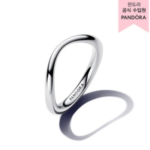 판도라 오가니컬리 쉐입드 밴드 링_193314C00_이미지