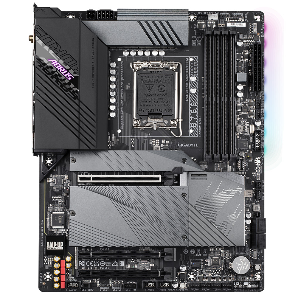 GIGABYTE B760 AORUS MASTER D4 피씨디렉트_이미지