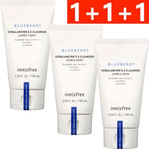 이니스프리 블루베리 리밸런싱 5.5 클렌저 100ml (3개)_이미지