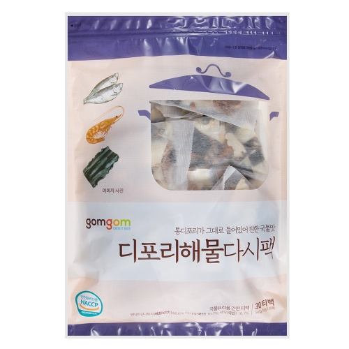 석하 곰곰 디포리해물 다시팩 540g(18gx30입) (1개)_이미지