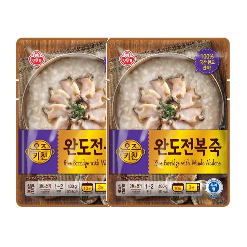 오뚜기 오즈키친 완도전복죽 400g