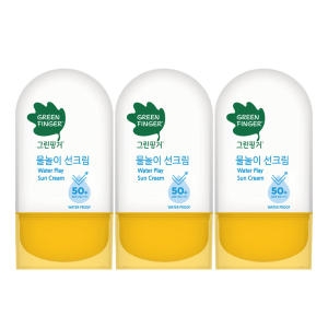 그린핑거 물놀이 선크림 워터프루프 50ml (3개)_이미지